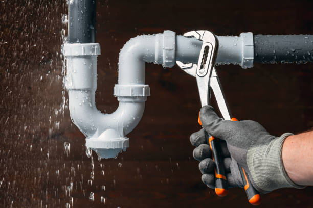 Professional Drain Cleaning technician working in Farrell, PA
